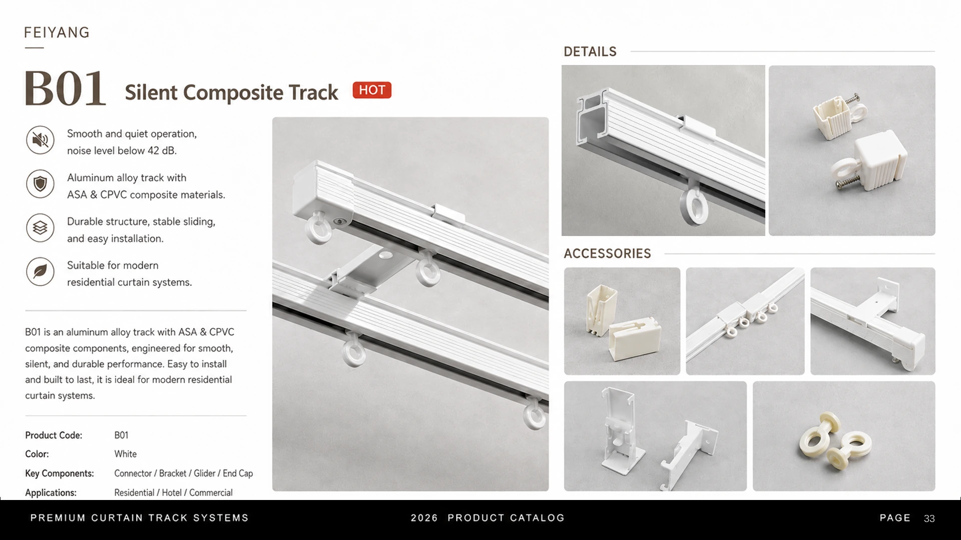 B01 catalog overview and composite-track reference