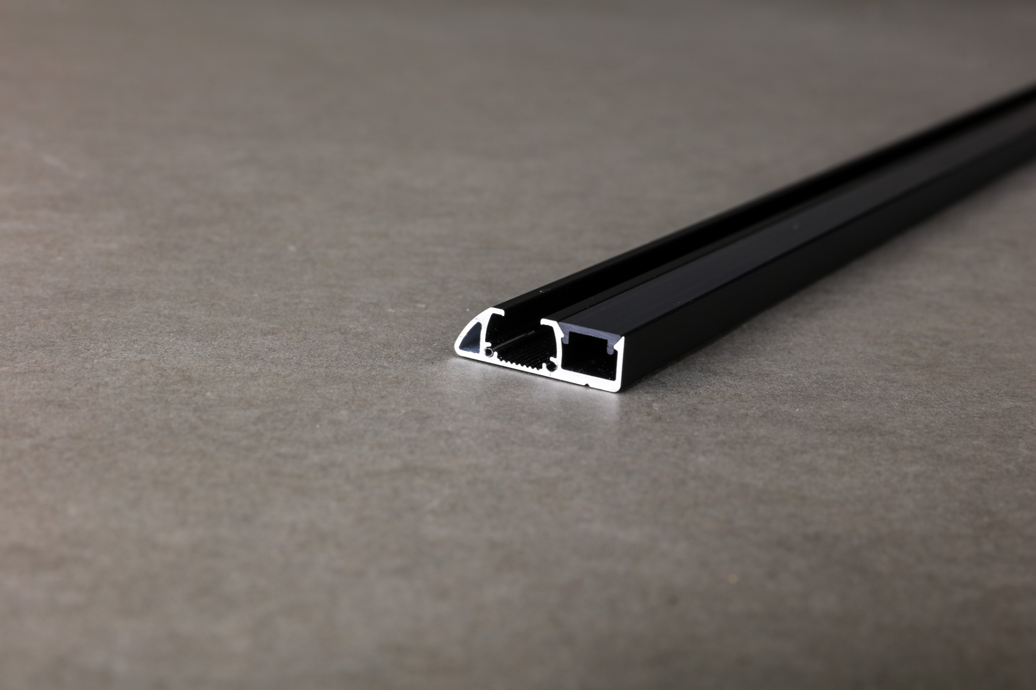 A26 aluminum track profile cross-section