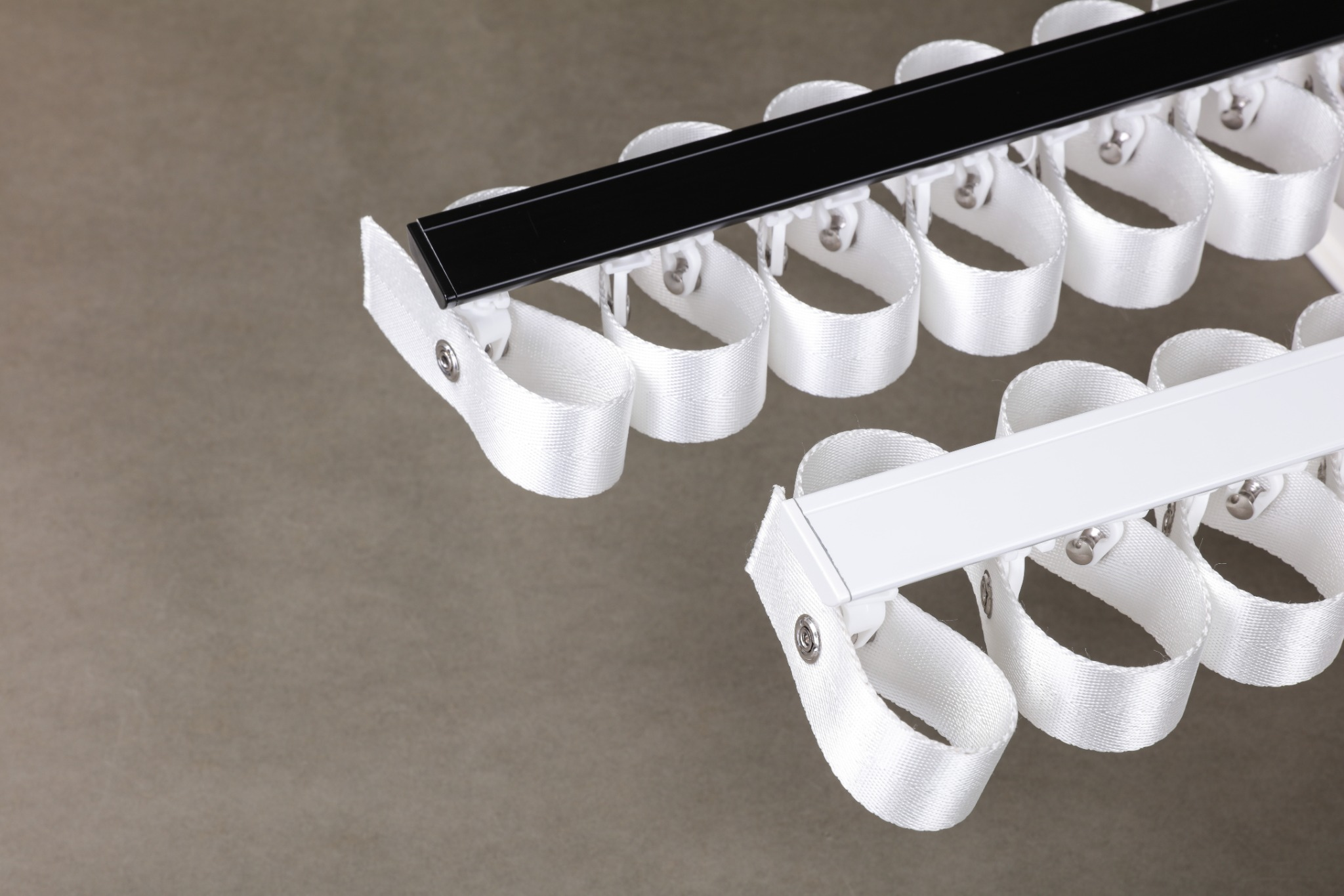 A26 black and white tracks with curtain folds